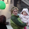 Edie Falco & Kids Head Home