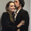 Brangelina Super Bowl PDA Photos